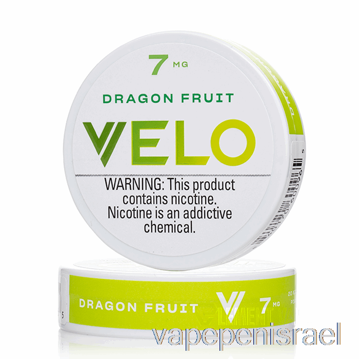 שקיות ניקוטין חד פעמיות Vape Israel Velo - דרקון פרי 7 מ"ג